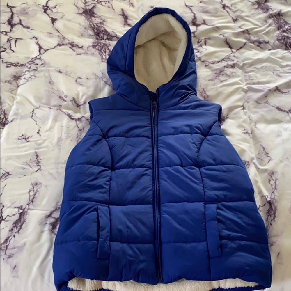 Blue Delia’s vest